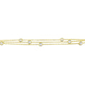 Dreireihiges Steinarmband