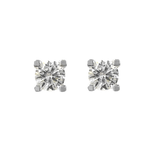 Moissanite Solitaire Earring