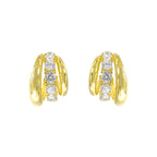 Bella Twist Taşlı Küpe