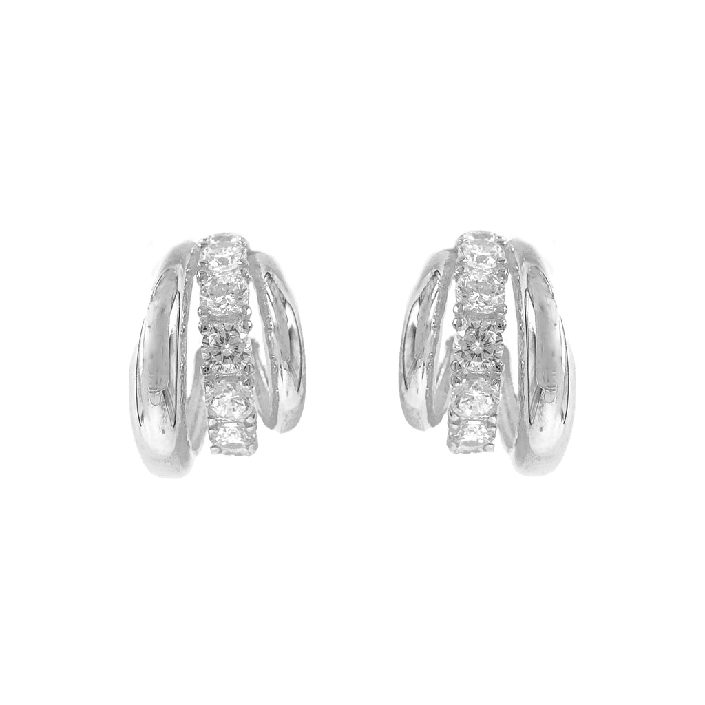 Bella Twist Taşlı Küpe