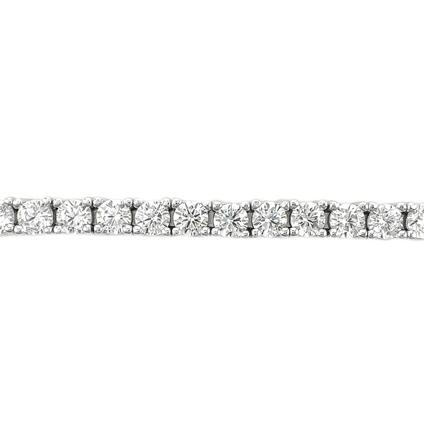 Three and a half mm Moissanite Waterway Bracelet