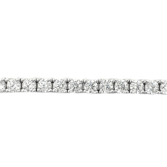 Three and a half mm Moissanite Waterway Bracelet