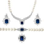 İncili Emerald Gece Seti