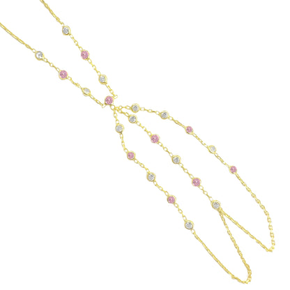 Chole Kristal Pembe Taşlı Şahmeran