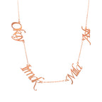 Kişiye Özel Aile Kolye