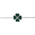 Armband Modell Grünes Kleeblatt
