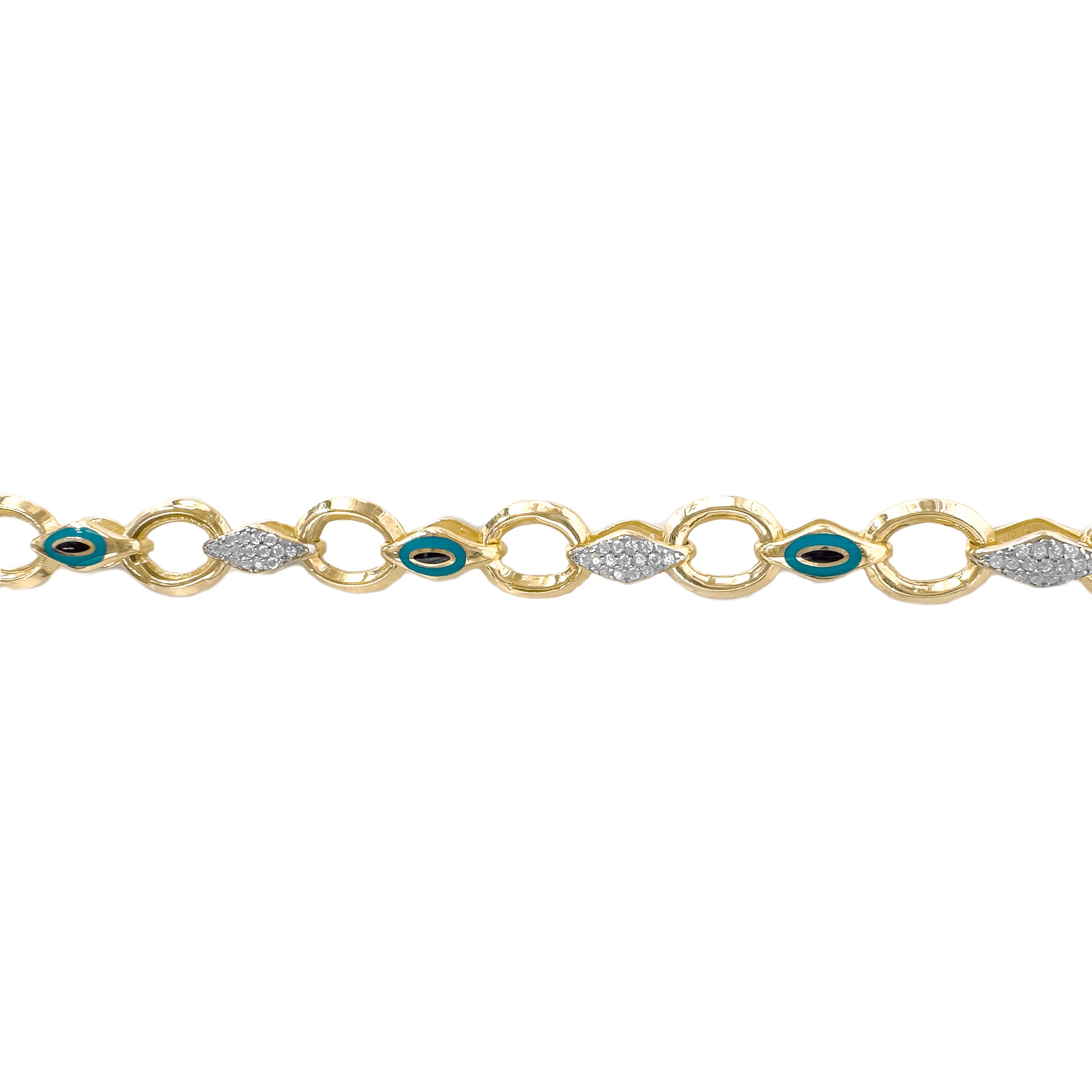 Mineli Taşlı Hollow Bileklik