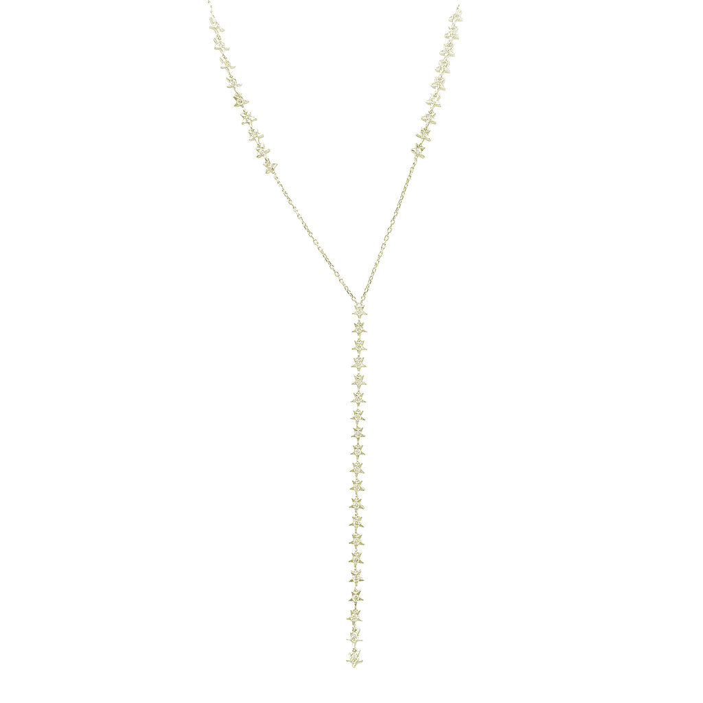 Yıldız Taşlı Y Kolye