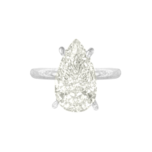 Taşlı Montür Damla G-Color Yüzük