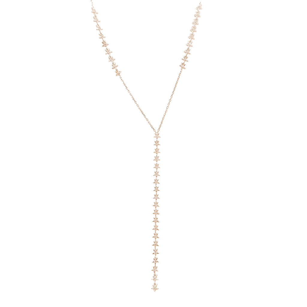 Yıldız Taşlı Y Kolye