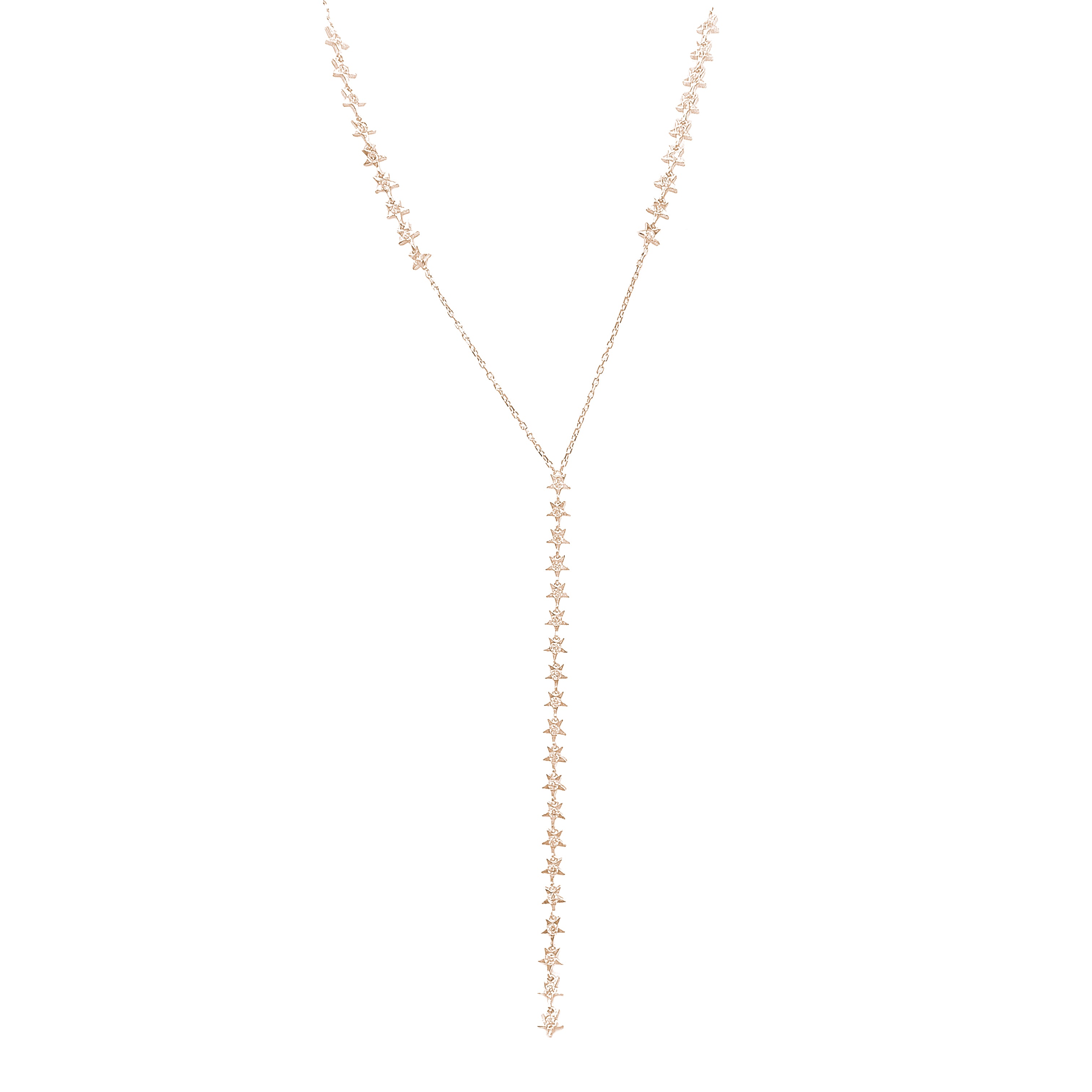 Yıldız Taşlı Y Kolye