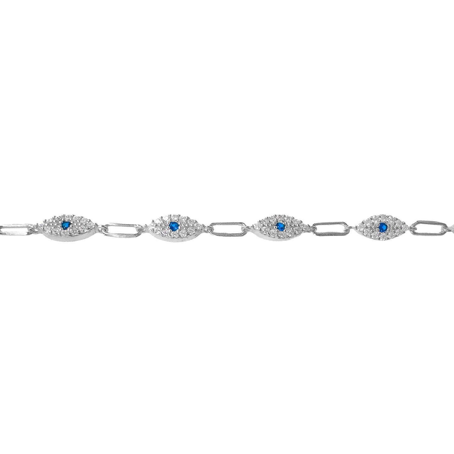 Dark Blue Stone Eye Bracelet