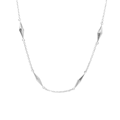 Stoneless Oval Model Choker Necklace