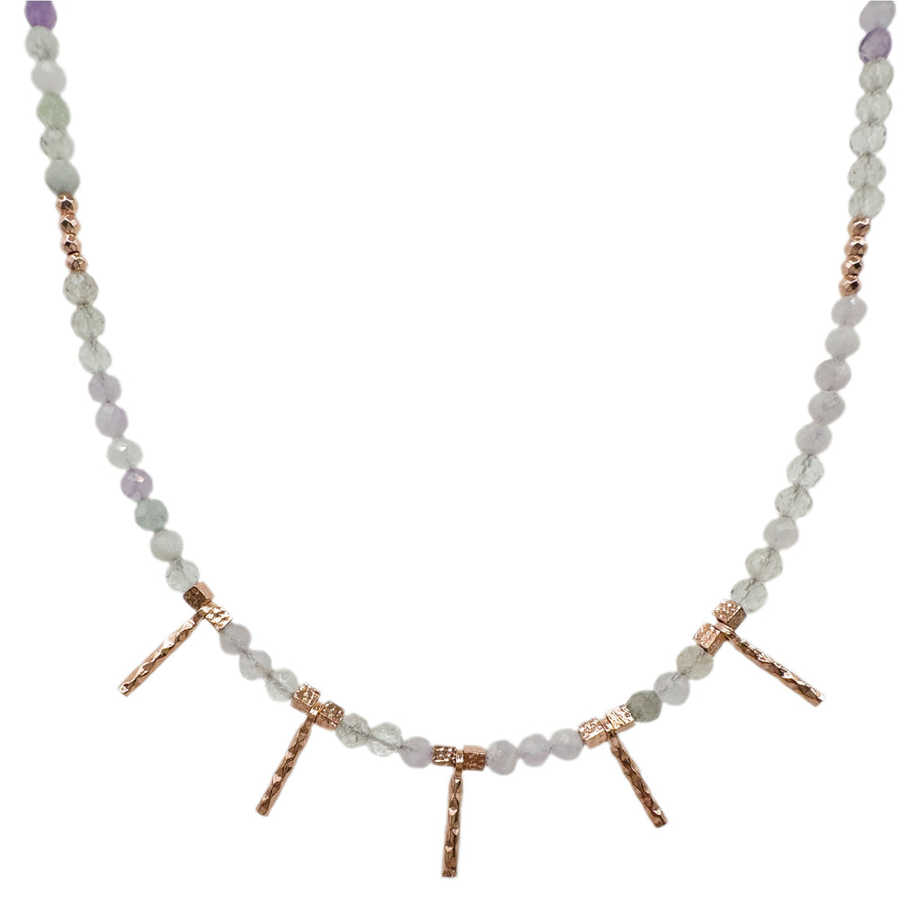 Naturstein-Halskette