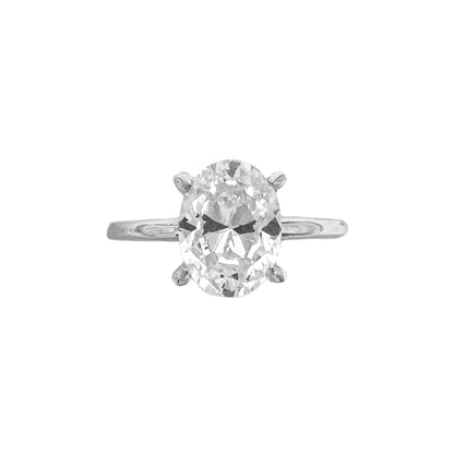 14K 0.75 Karat Oval Yüzük