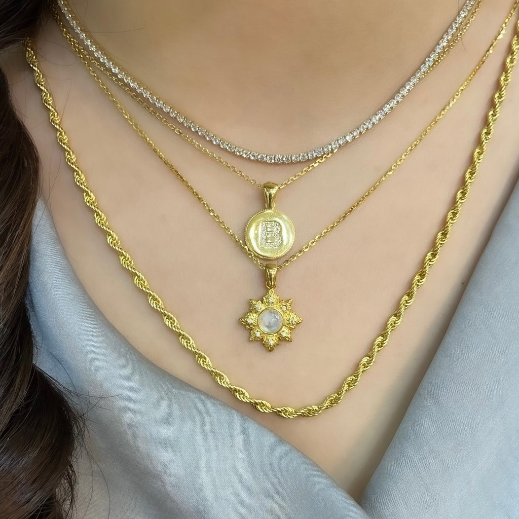 Medium Letter Necklace