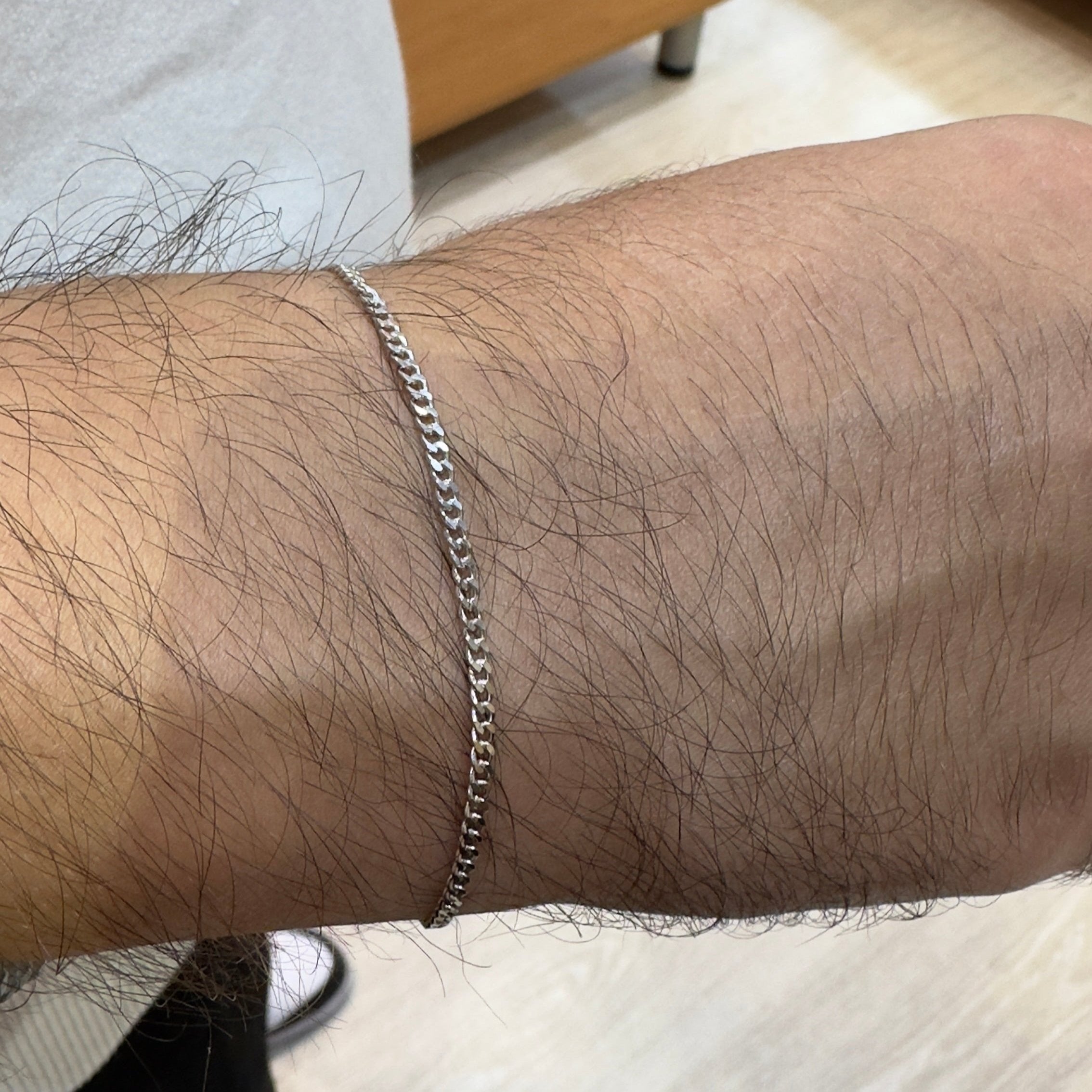 Dünnes Gurmet-Herrenarmband