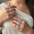 Ring im Baguette-Stein-Design