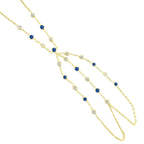 Chole Kristal Lacivert Taşlı Şahmeran