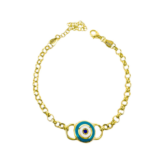 Evil Eye Goldarmband