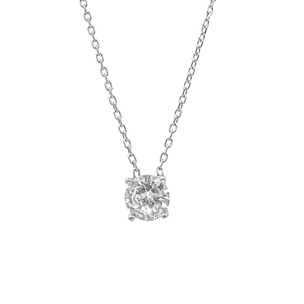 Medium Solitaire Necklace