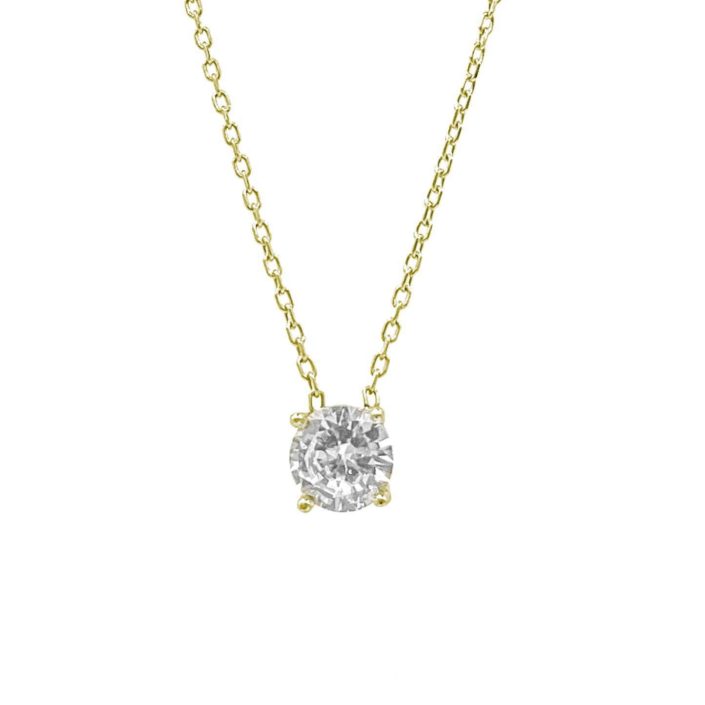 Medium Solitaire Necklace