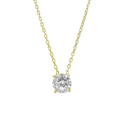 Medium Solitaire Necklace