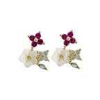 Triple Pearl Earrings