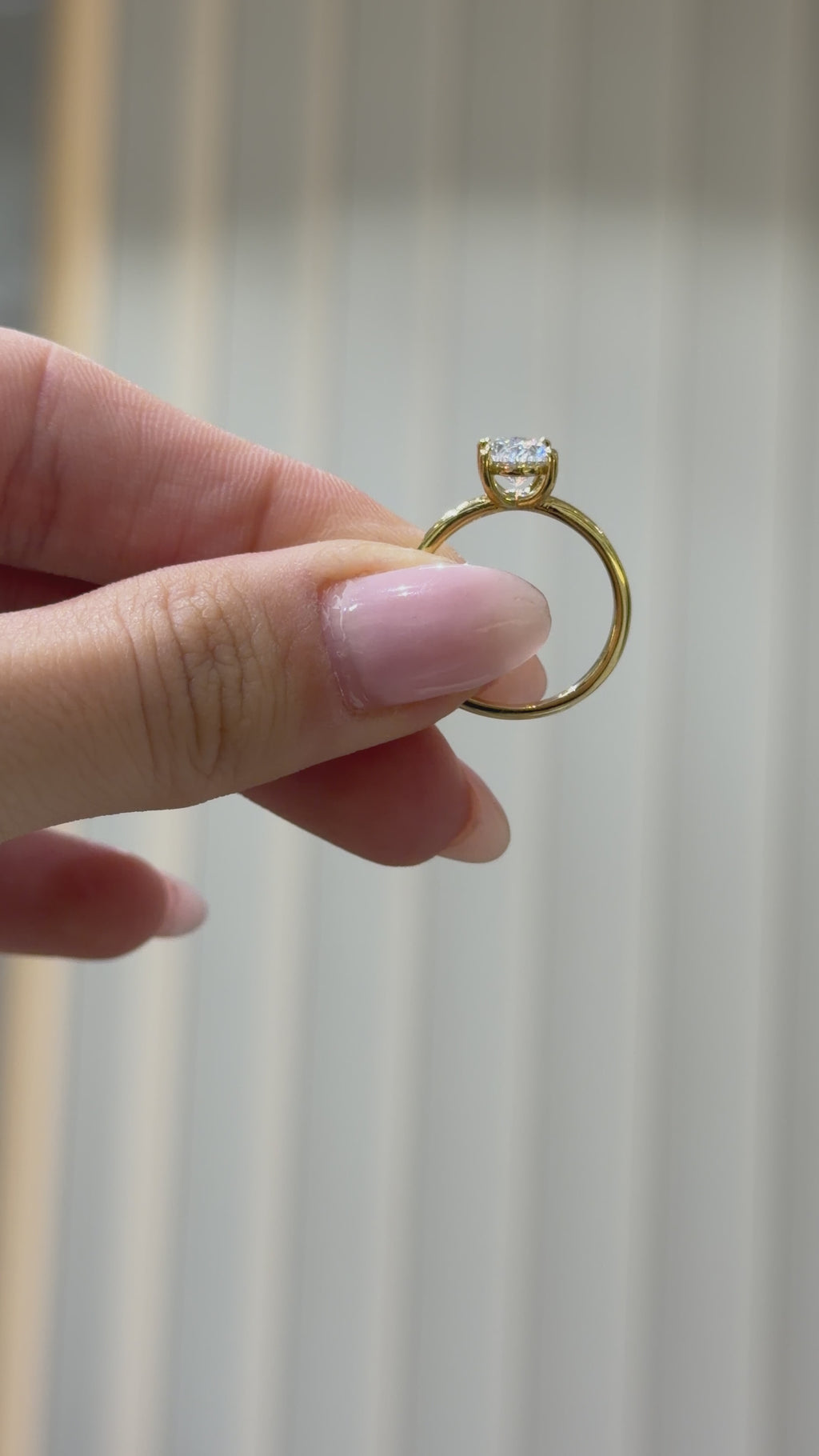 1.25 Karat Oval Yüzük