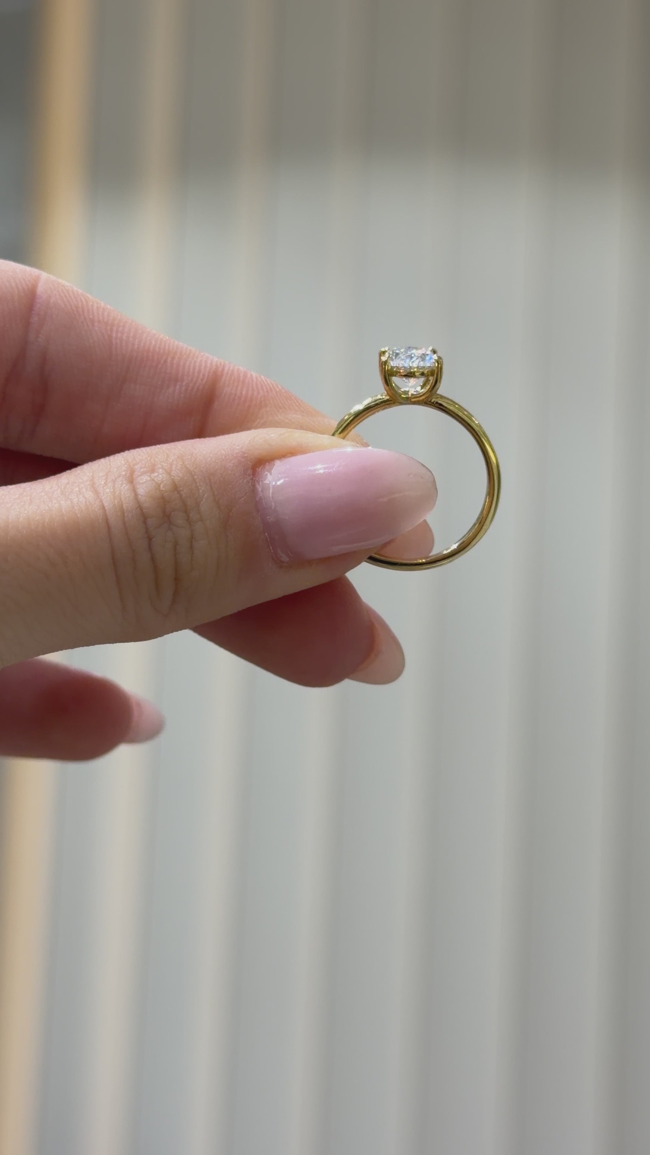 1.25 Karat Oval Yüzük