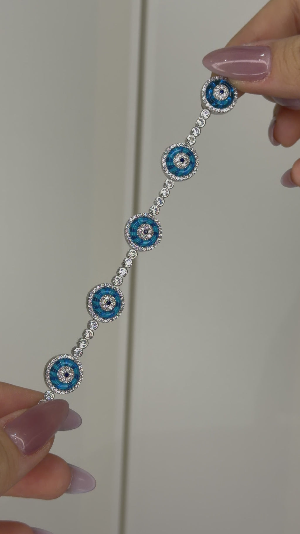 Five-piece Glasseye Bracelet