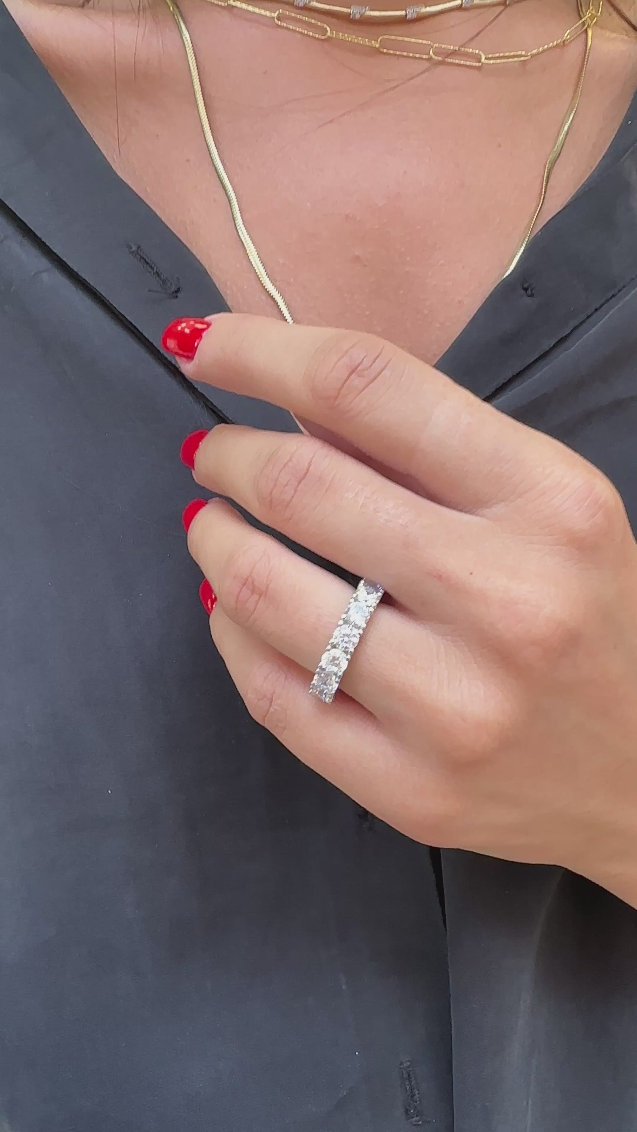 Büyük Taşlı Tamtur Yüzük