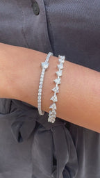 Kalp Taşlı Suyolu Bileklik