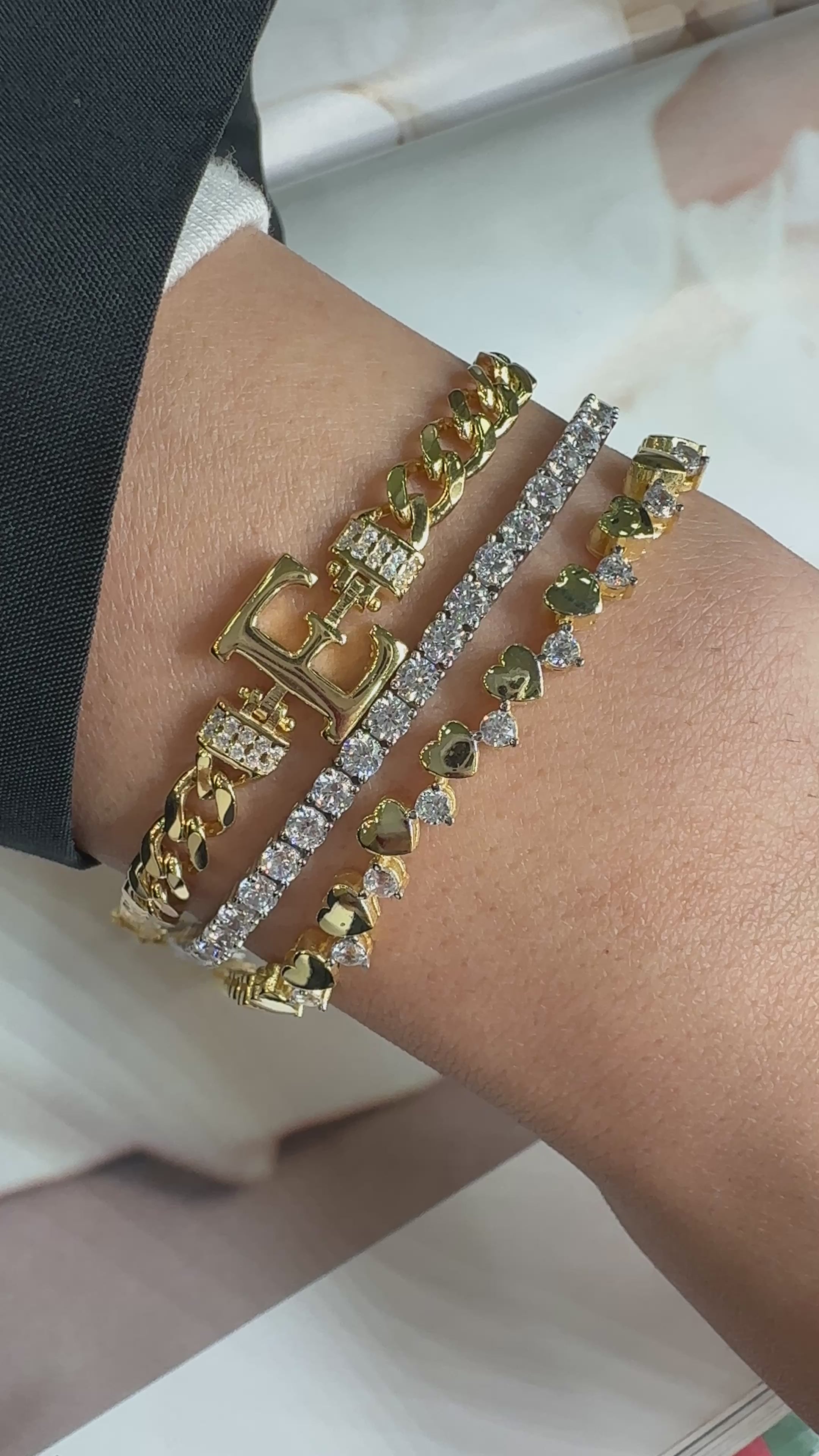 Colmar Heart Armband