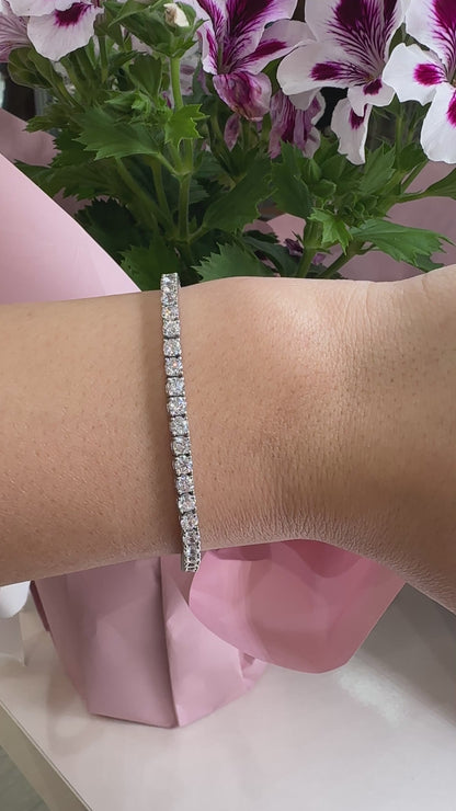 Three mm waterway bracelet