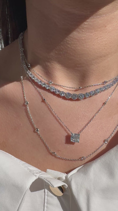 Taşlı Designer Kolye