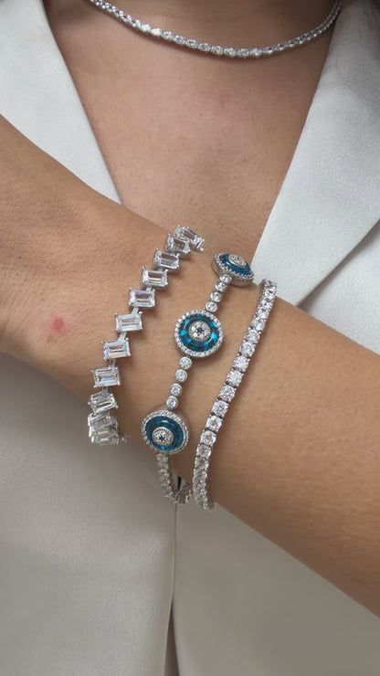 Üçlü Camgöz Bileklik