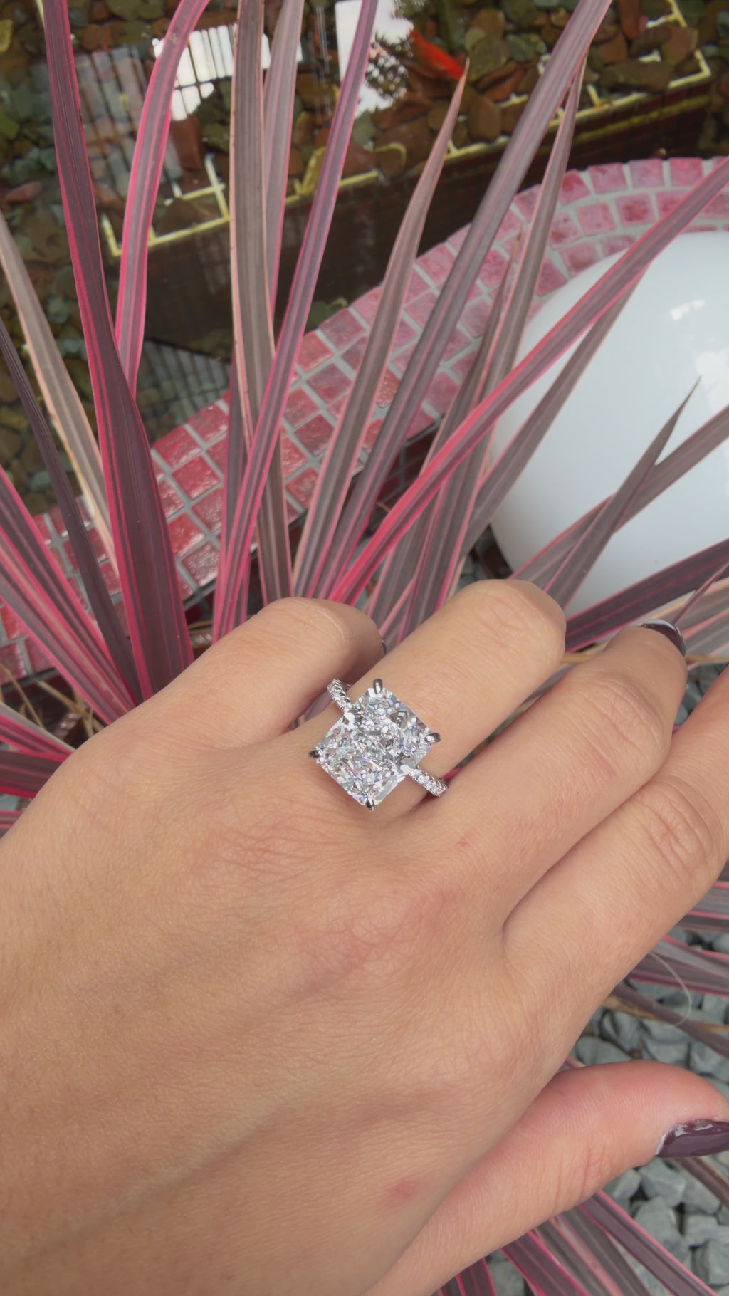 Ice Cut Baguette Eternity Ring
