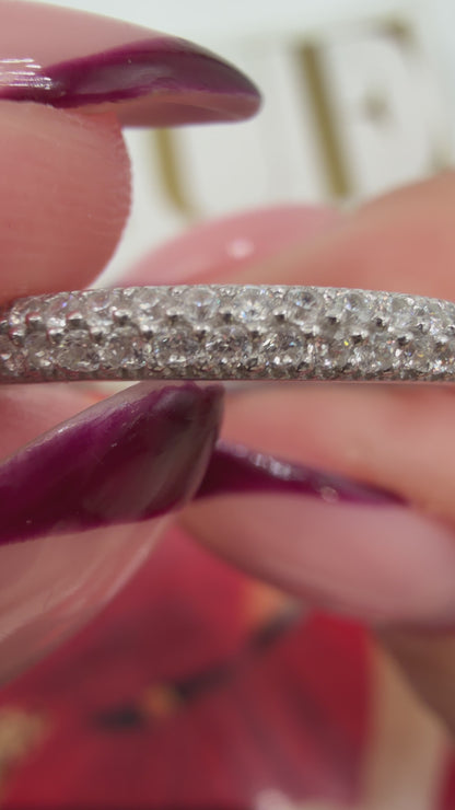 Double Row Tambour Ring