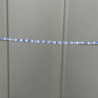 3 mm Aqua Steinweg Armband