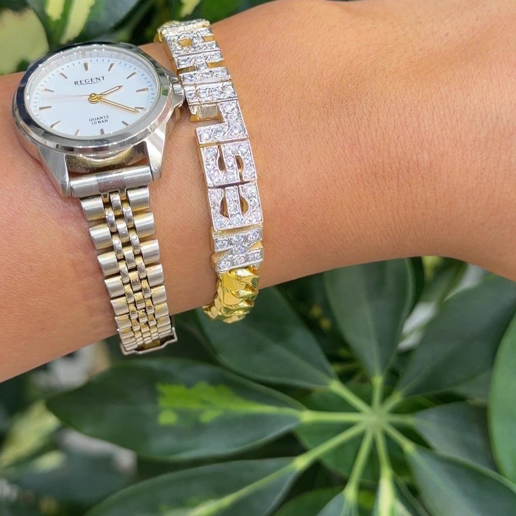 Personalized Gemstone Gourmet Bracelet