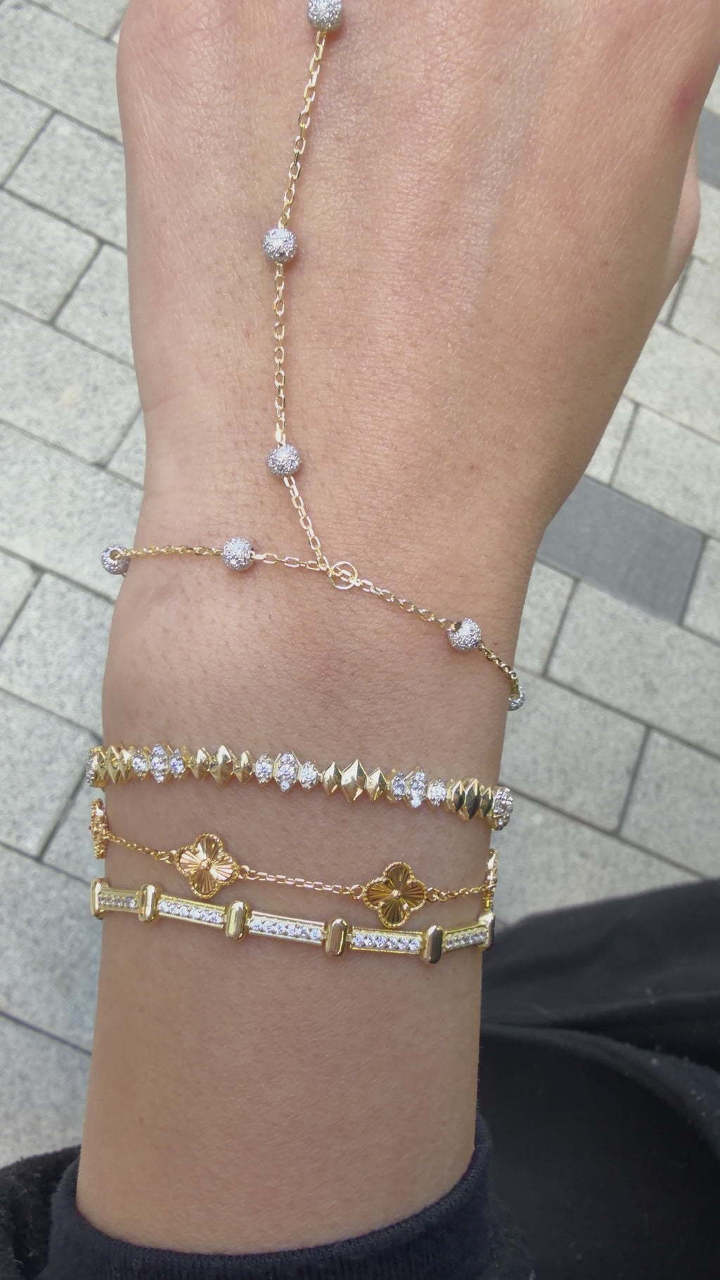 Markiz Taş Detaylı Bileklik