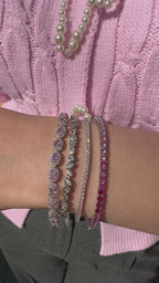 Rosafarbenes Waterway-Armband