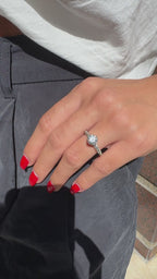 Mozanit Tektaş Tasarım Yüzük