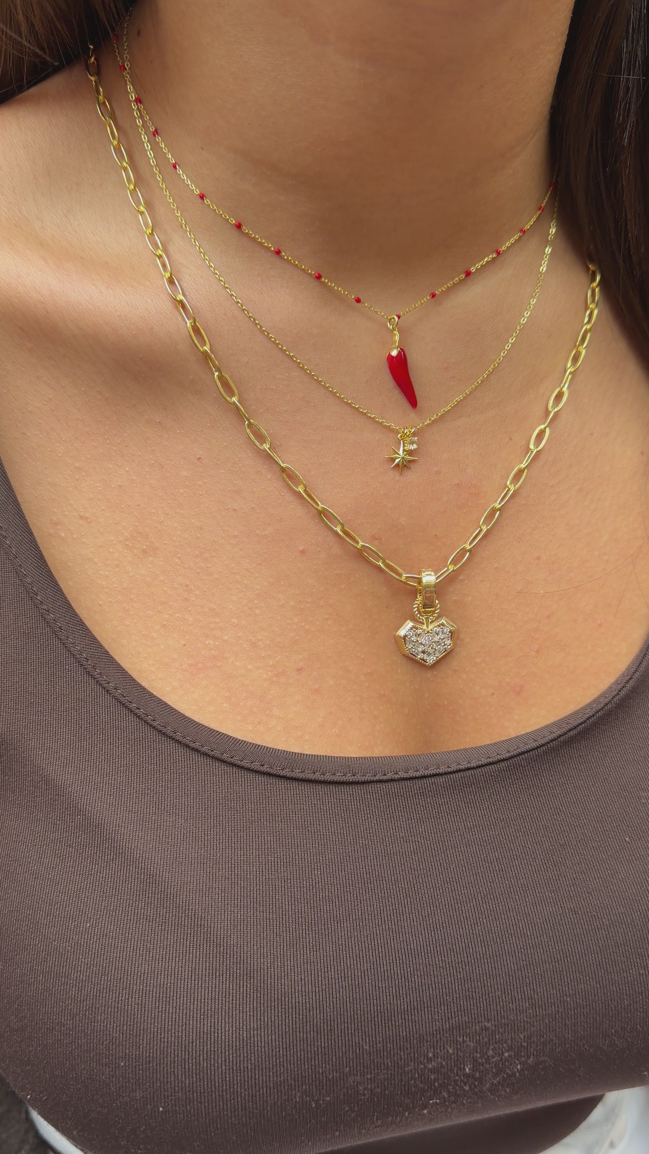 Kutup Yıldızı Kolye