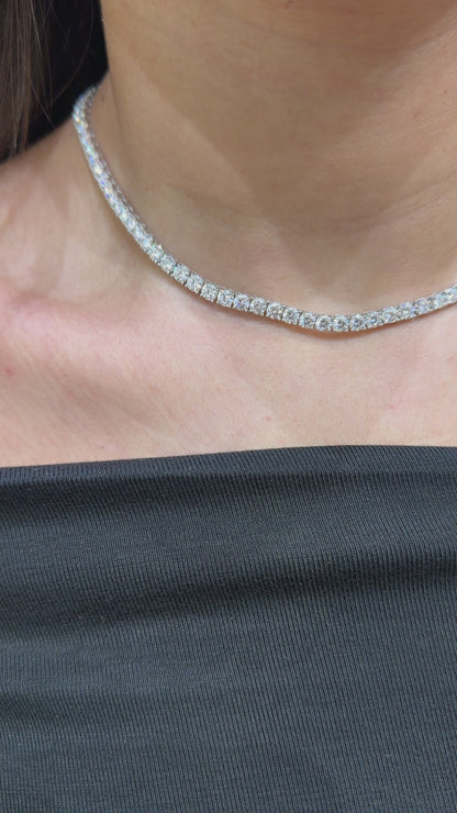 Dört mm Mozanit Suyolu Bileklik