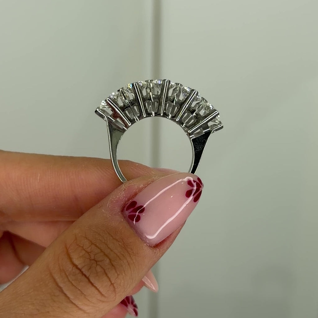 Three Carat Five Stone Ring