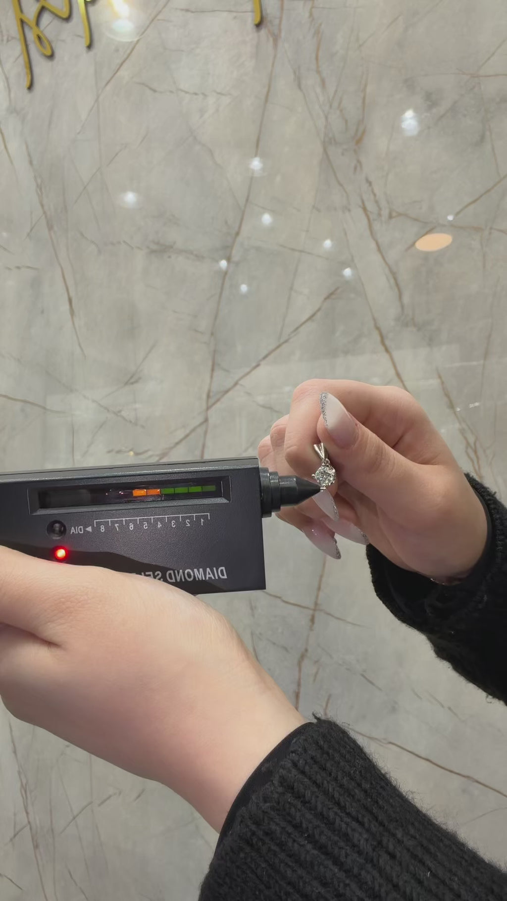 Mozanit Tektaş Kolye