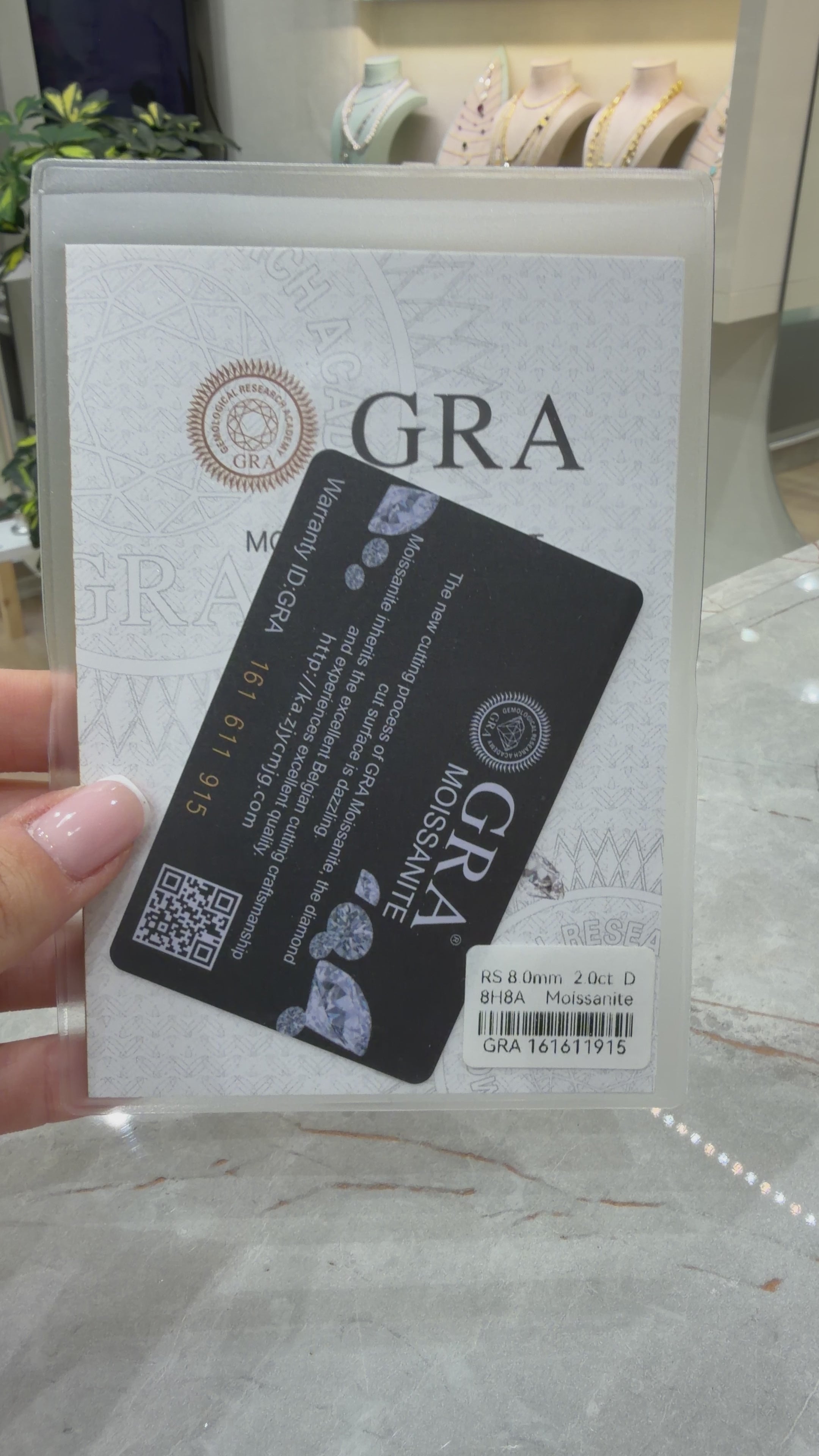 İki Karat Mozanit Tasarım Tektaş Yüzük