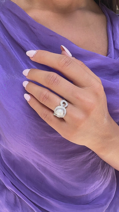 Designer İnci Yüzük